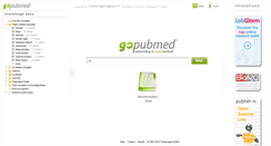 Desktop Screenshot of gopubmed.org
